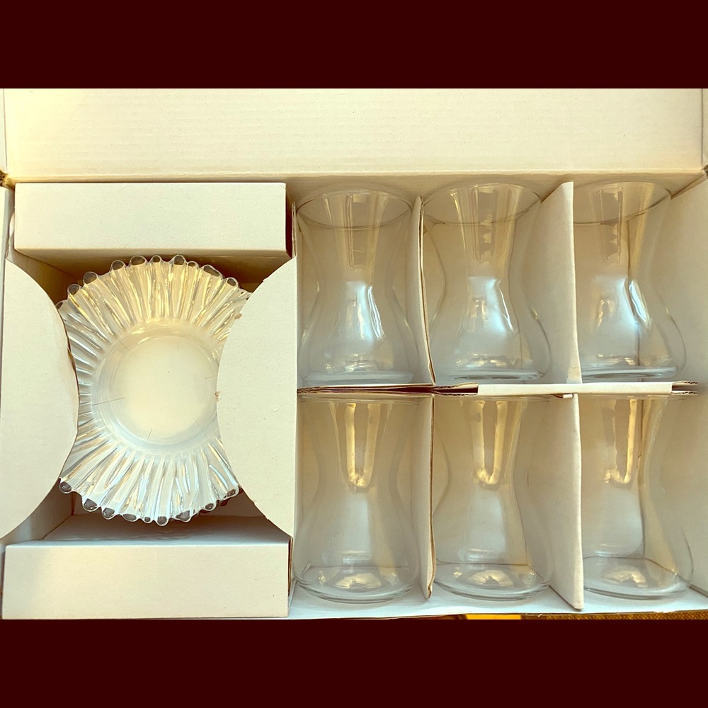 Never been used Turkish tea set